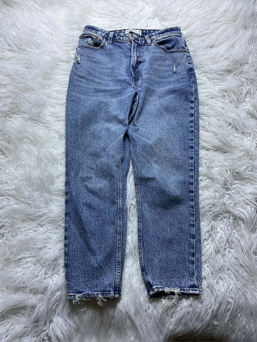 Abercrombie Curve Love The Mom High Rise Jeans